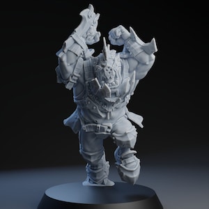 Pig Iron Pummelers Orc team-  Defender IV-Fantasy Football compatible