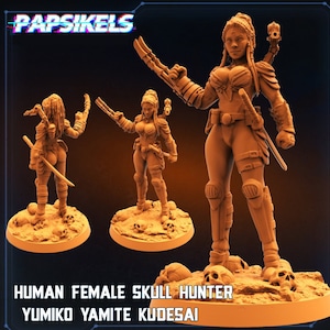 Human Female Skull Hunter