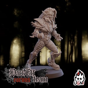 Dark Elves Team - Linemen 3 -Fantasy Football compatible