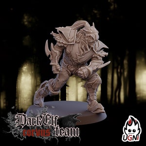Dark Elves Team - Linemen 5 -Fantasy Football compatible