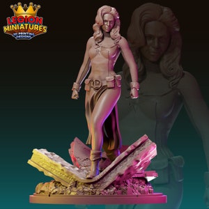 Girl of Laure - Fan art by Legion Miniatures - Hero - RPG