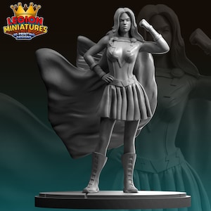 Lady S- Fan art by Legion Miniatures - Hero - RPG