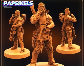 The Irish Iron Fist Sergeant-Scifi – 32mm – RPG