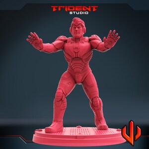 Superior Tinman miniature -35mm base - Fan art by Trident Studios - Hero - RPG