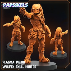 Wulfen Skull Hunter – Scifi – 32 mm – RPG