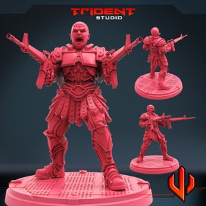 Des Troy -40mm- Trident Studios - Hero - RPG