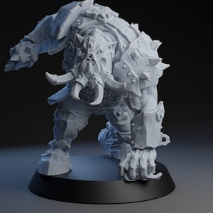 Pig Iron Pummelers Orc team-  Big Orc IV  -Fantasy Football compatible