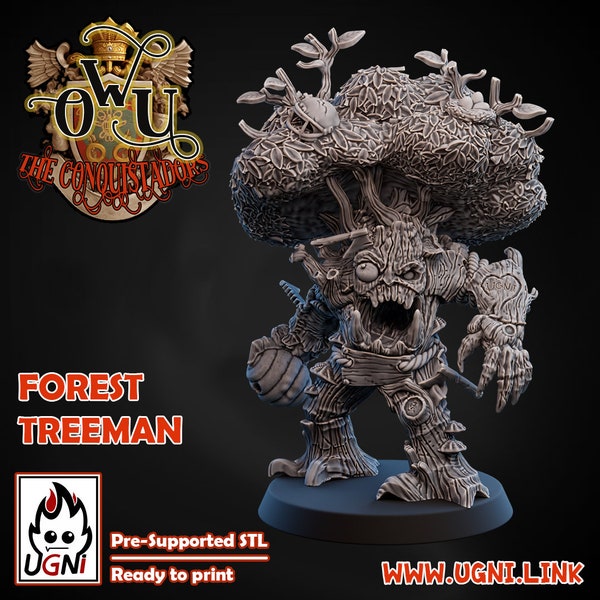 Forest Treeman different versions -OWu Alliance Team  -Fantasy Football compatible