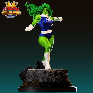 She Strong 4- Fan art by Legion Miniatures - Hero - RPG