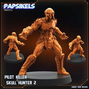 Pilot Skull Hunter II -Scifi – 32 mm – RPG