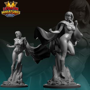 Super W- Fan art by Legion Miniatures - Hero - RPG