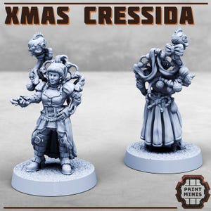 Christmas Cressida -Cyberpunk – Scifi - 28mm – RPG