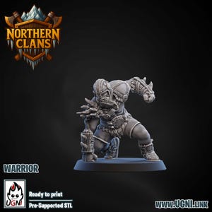 Northern Clans-  Warrior 4  -Fantasy Football compatible