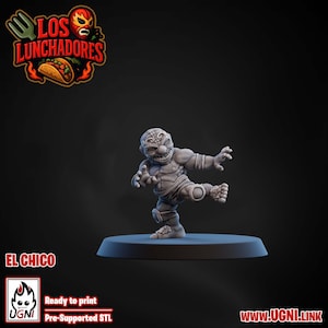 Luchadores Halfing Team - Linechicos -Fantasy Football compatible
