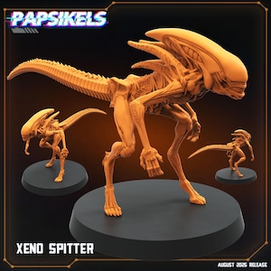 Xeno Spitter different versions -Scifi – 32mm – RPG