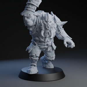 Pig Iron Pummelers Orc team-  Big Orc  -Fantasy Football compatible