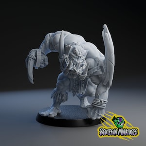 Savage Orcs Team-  Orc Brute 4 -Fantasy Football compatible