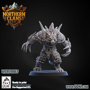 Northern Clans- Big wolfs -Fantasy Football compatible