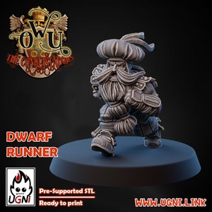 Dwarf Runner -OWu Alliance Team  -Fantasy Football compatible