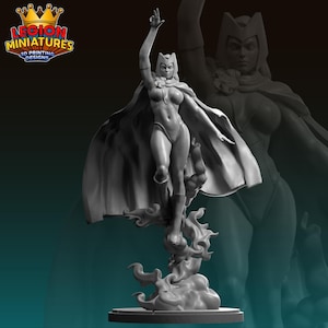 Witch - Fan art by Legion Miniatures - Hero - RPG