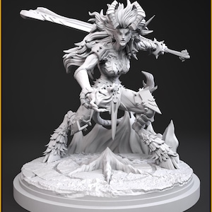 Limbo Warden Daemon R -40mm- C27 miniatures - Hero - RPG