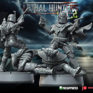 More Lethal Hunters different versions - War Bear Studios | 3D Printed Miniatures | Tabletop Gaming