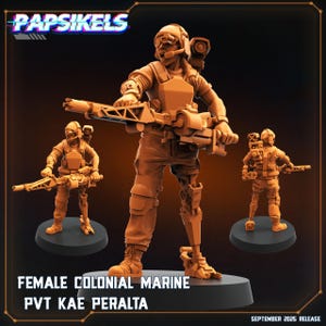 Soldato coloniale Kae - Fantascienza - 32 mm - RPG