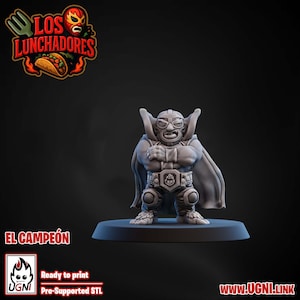 Luchadores Halfing Team - Campeones y rayos -Fantasy Football compatible