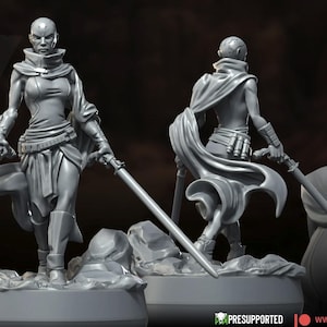 Witch Villain - War Bear Studios | 3D Printed Miniatures | Tabletop Gaming