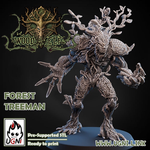 Elf Forest Treeman -Wood Elf Team  -Fantasy Football compatible