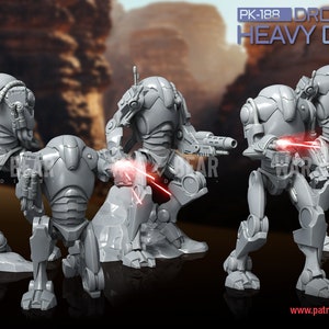 Unidad Mountain Heavy Clankers - War Bear Studios / Miniaturas impresas en 3D / Juegos de mesa
