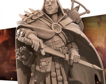 Hero Rogue different versions-Bite the Bullet -Fantasy D&D-3D Printed Miniatures-Tabletop Gaming