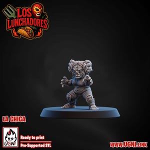 Luchadoras Halfing Team - Linechicos -Fantasy Football compatible
