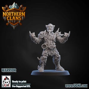Northern Clans-  Warrior 8 -Fantasy Football compatible