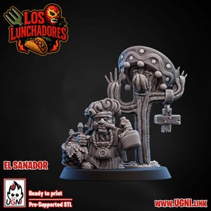 Luchadores Halfing Team - Support -Fantasy Football compatible