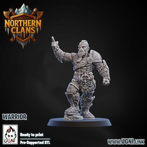 Northern Clans-  Warrior 3  -Fantasy Football compatible