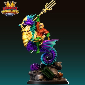Mr aqua - Fan art de Legion Miniatures - Herói - RPG