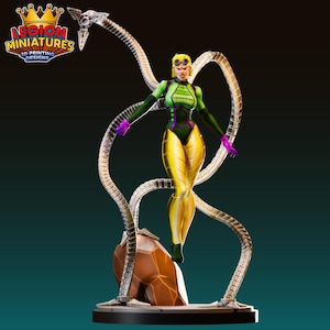 Oct lady- Fan art by Legion Miniatures - Hero - RPG