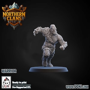 Northern Clans- Warrior 5 -Fantasy Football compatible