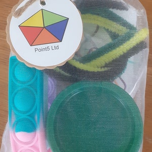 Mini Calm Bag - Sensory, Fidget, Regulating and Discreet Items. - Etsy UK