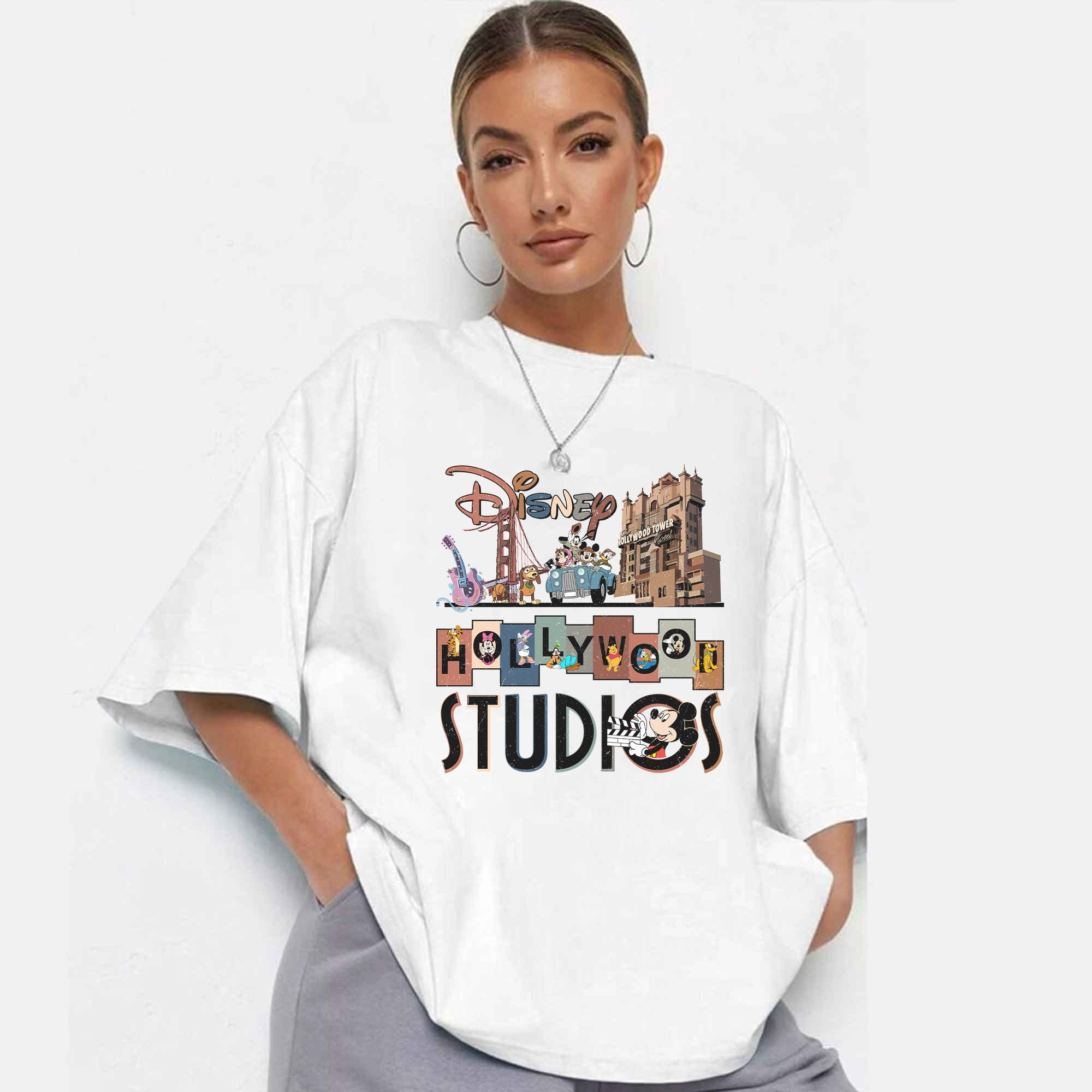 Vintage Disney Hollywood Studios T-Shirt Vintage Disney Hollywood Studios T-Shirt