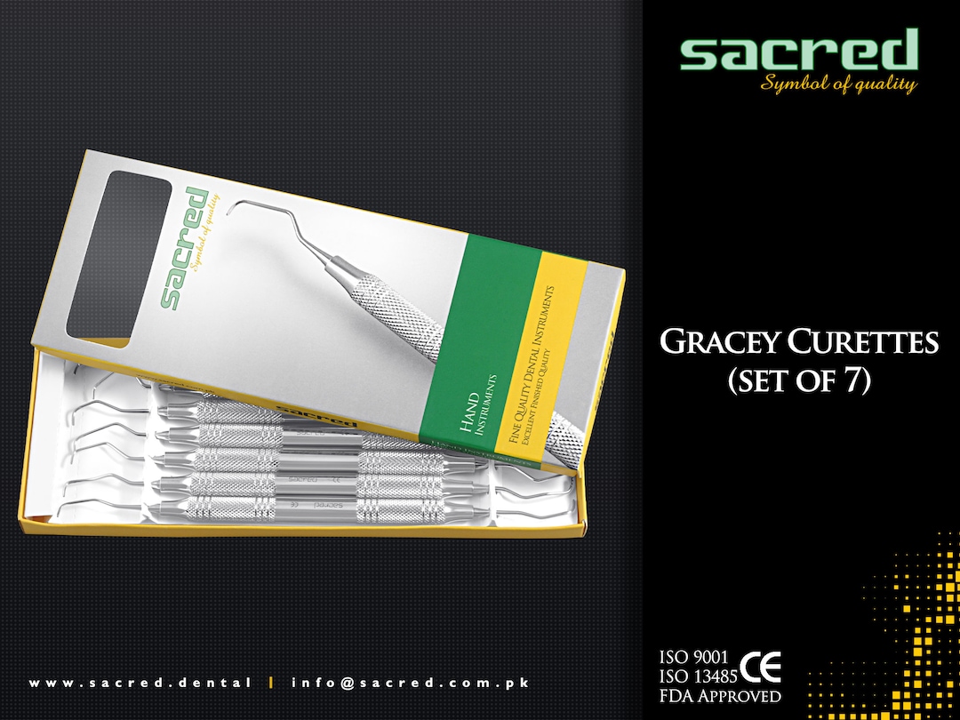 Gracey Curettes set of 7 Universal Periodontal Curettes Etsy
