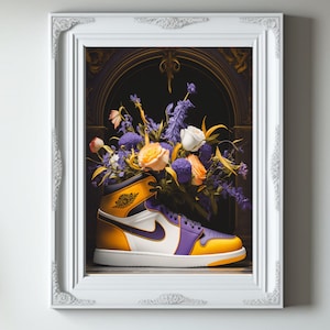 Jordan jaune fleur hot sale