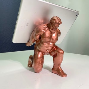 Hercules Tablet Stand Printable 3D Model / 3D Print Files / 3D Art Design / Hercules 3D / Tablet Stand Zeus Printable