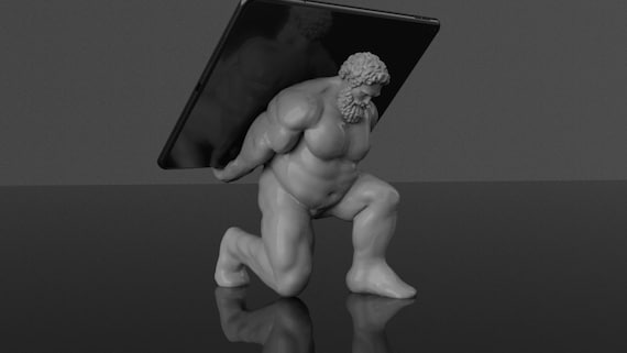 Hercules Tablet Stand Printable 3D Model / 3D Print Files / 3D - Etsy