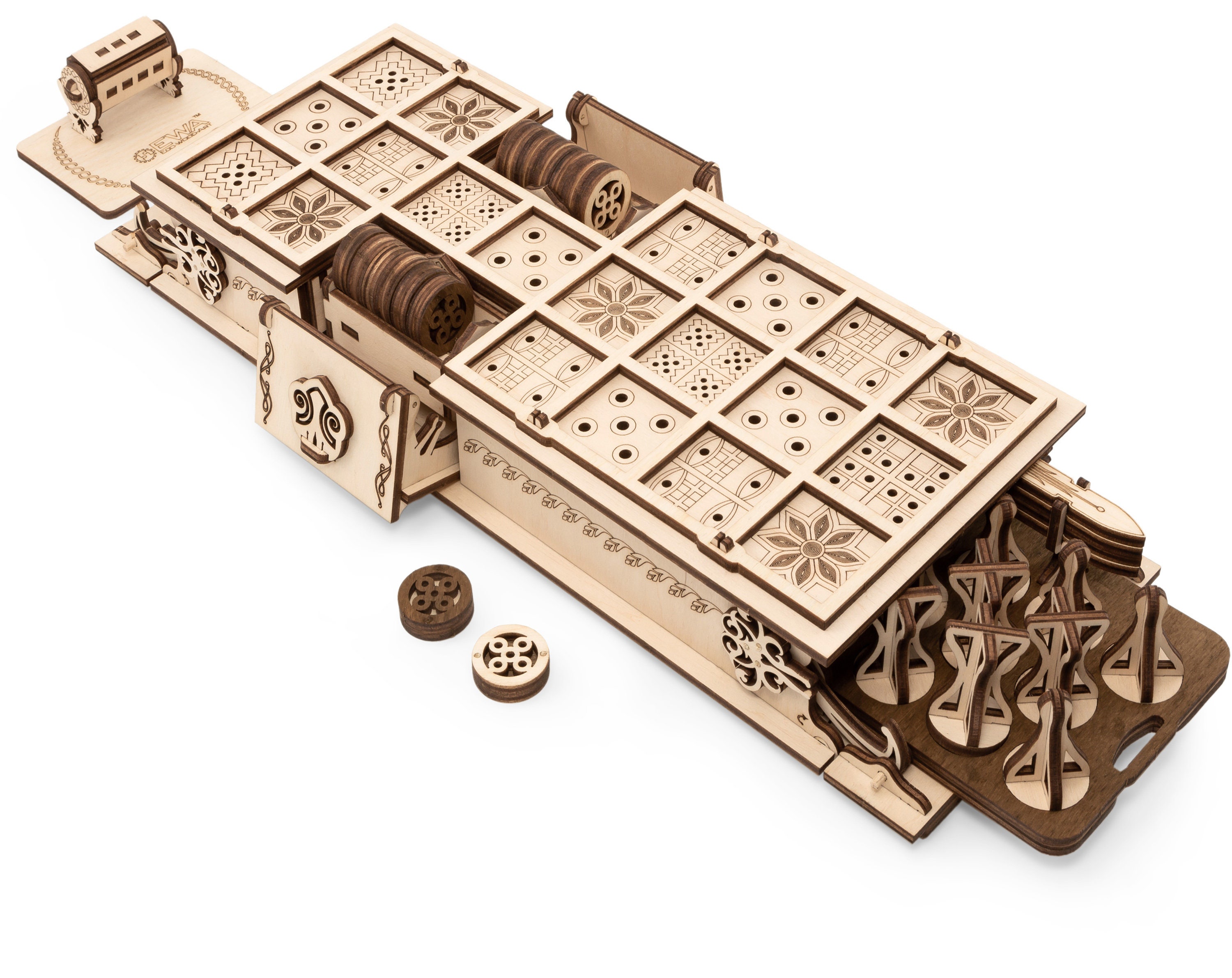  WE Games Ancient Board Game Bundle - Senet & UR : Toys & Games