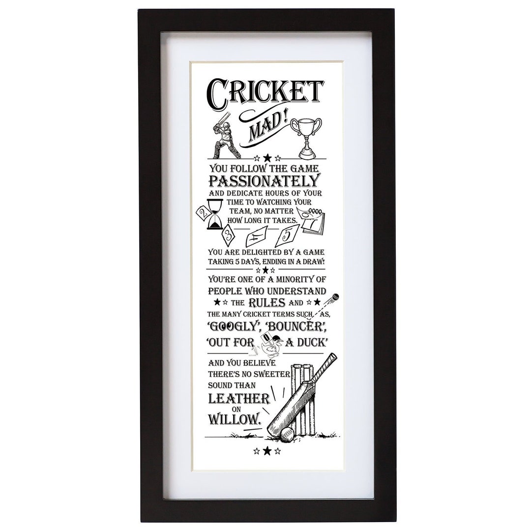 Cricket Wall Art Etsy UK