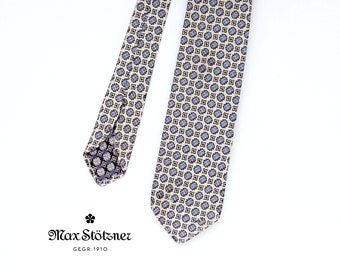 Silver gray skinny tie – 1950s