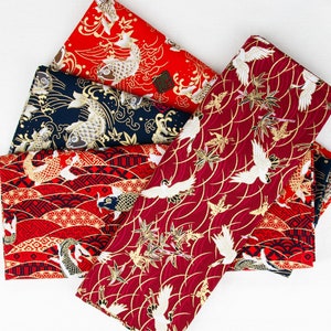 Furoshiki giapponese / Carta da regalo in tessuto riutilizzabile / Tessuto ecologico per incartare, Bento, regali e decorazioni / Sciarpa tradizionale giapponese