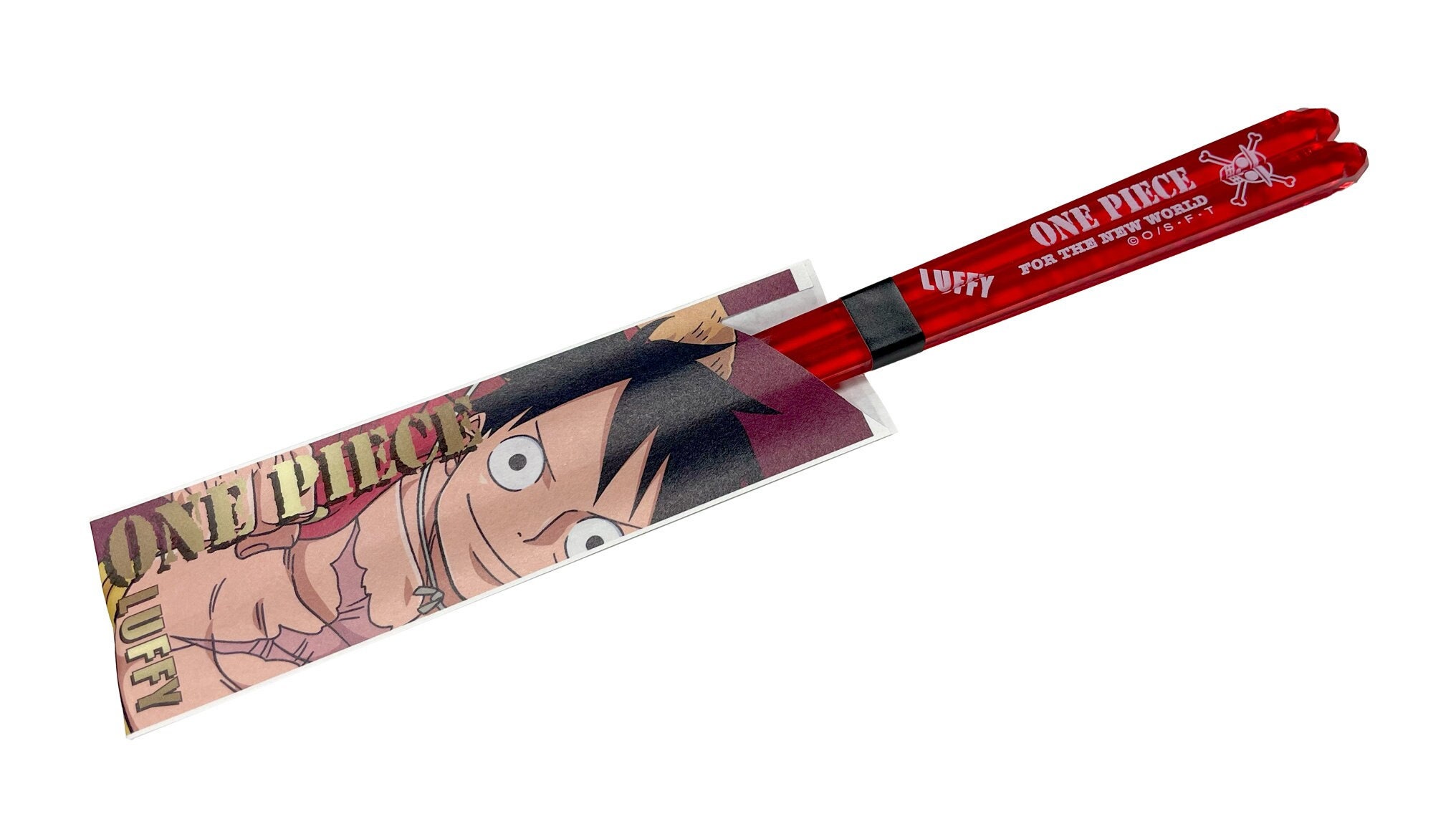 Anime One Piece Ramen Bowl Set with Chopsticks - Luffy Straw Hat Design for  N